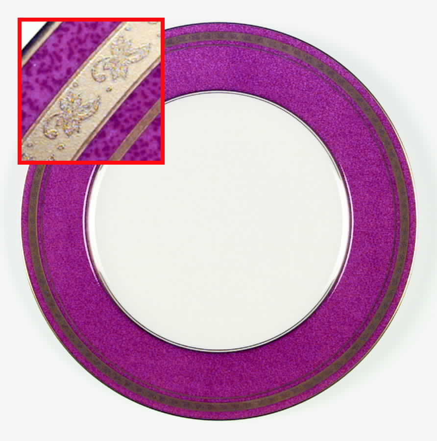 Imperial Ruby Dinner Plate by Oscar De La Renta-1