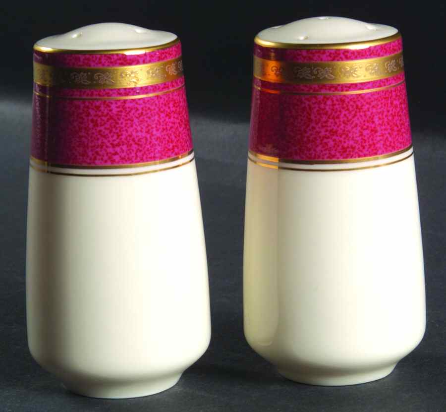 Imperial Ruby Salt & Pepper Set by Oscar De La Renta-1