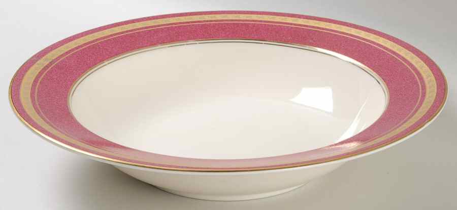Imperial Ruby 10" Round Vegetable Bowl by Oscar De La Renta-1
