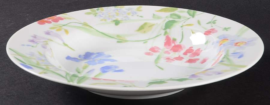 Kensington Garden Rim Soup Bowl by Oscar De La Renta-1