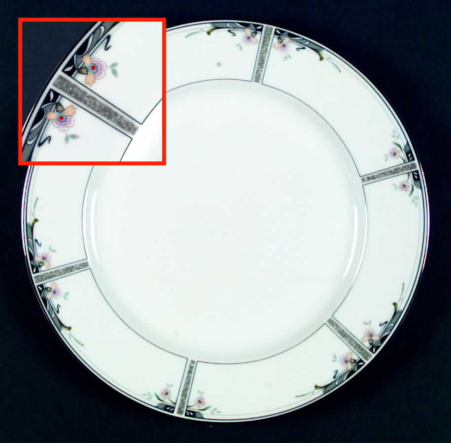 Luxury Garden Dinner Plate by Oscar De La Renta-1