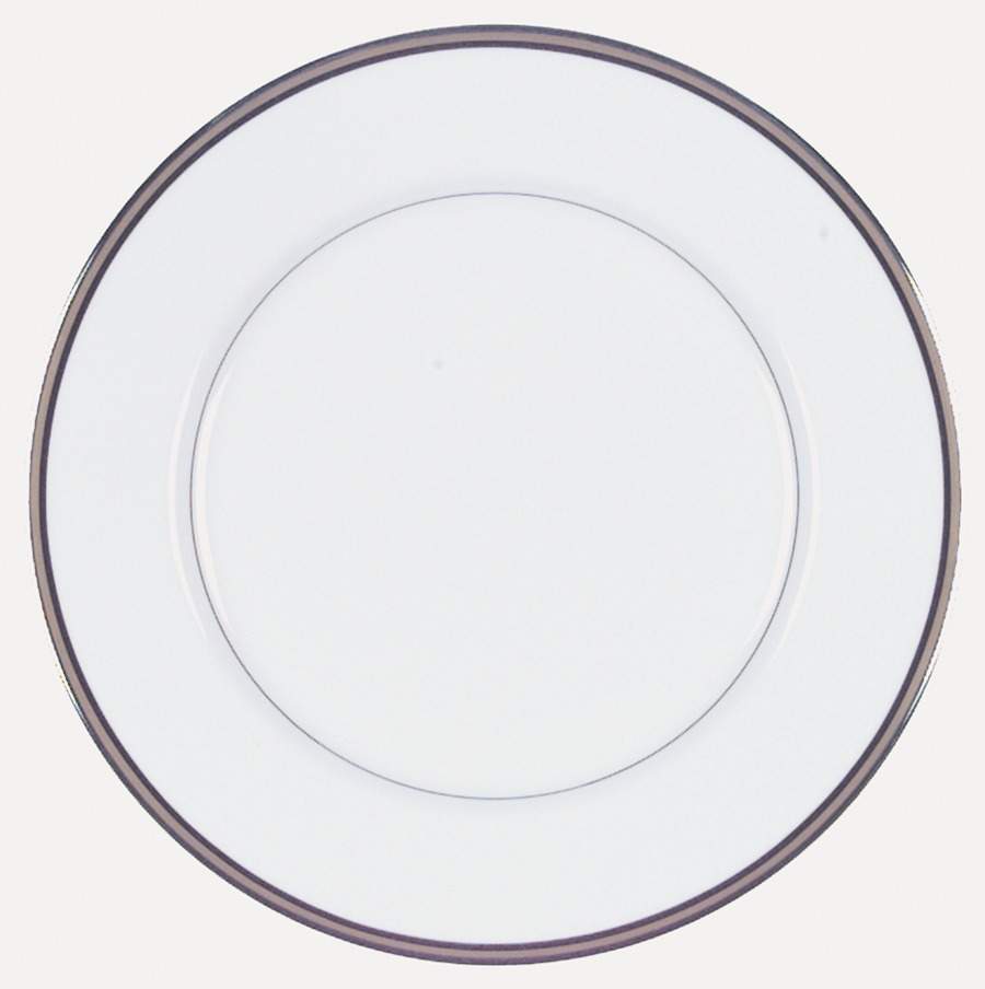 Mixed Media Black Dinner Plate by Oscar De La Renta-1