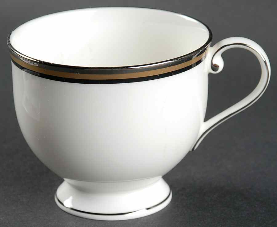 Mixed Media Black Footed Cup by Oscar De La Renta-1