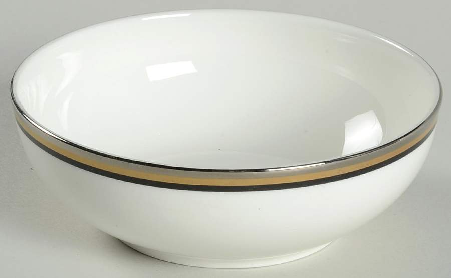 Mixed Media Black Fruit/Dessert (Sauce) Bowl by Oscar De La Renta-1