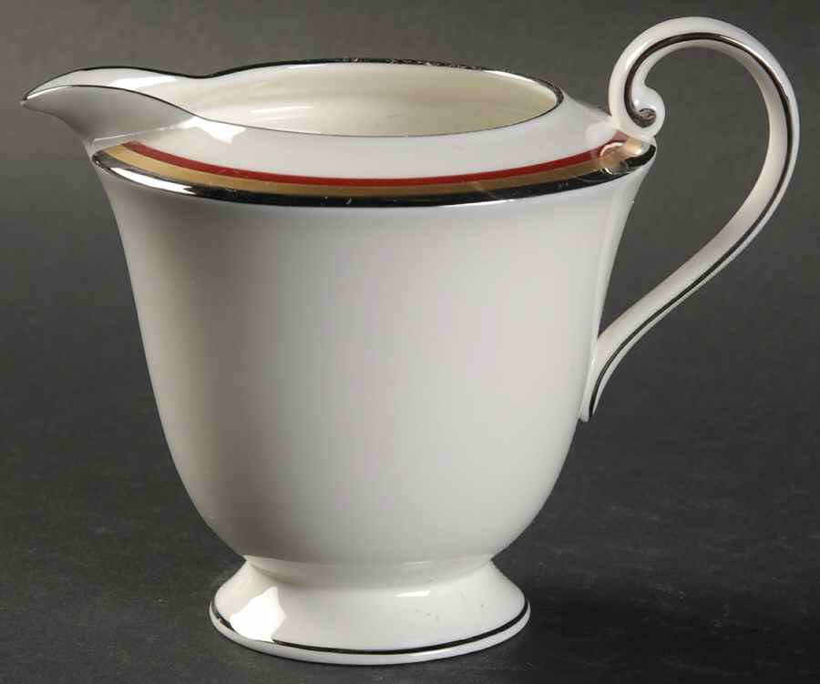 Mixed Media Red Creamer by Oscar De La Renta-1
