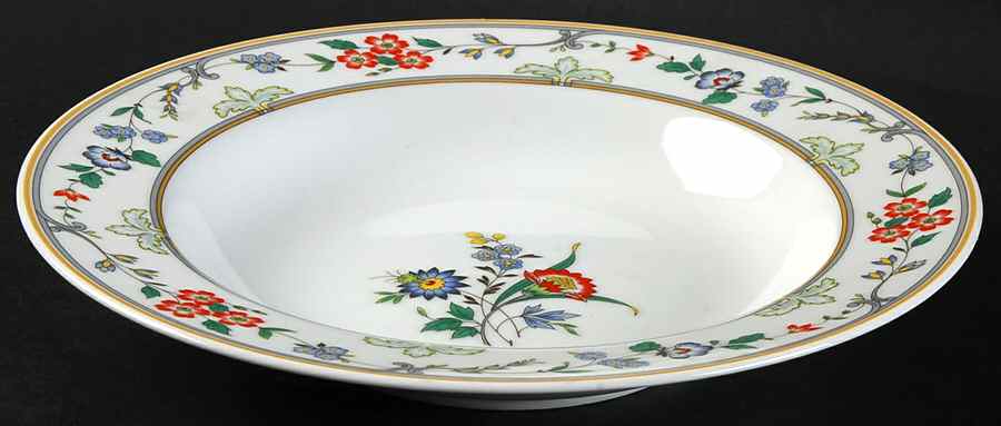 New Symphony Rim Soup Bowl by Oscar De La Renta-1