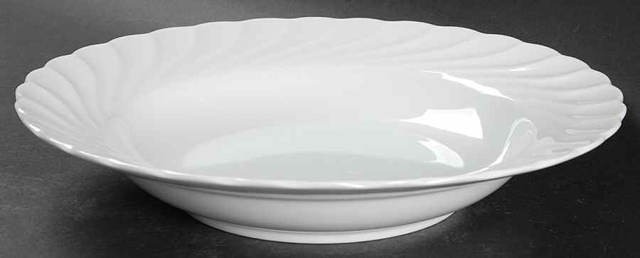 Oasis Large Rim Soup Bowl by Oscar De La Renta-1