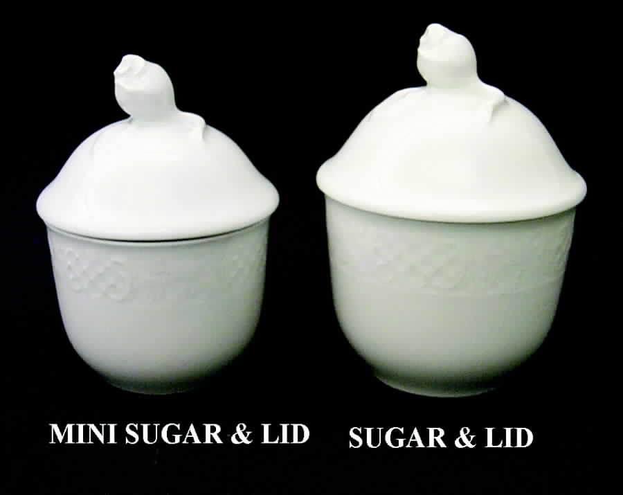 Old Dresden Sugar Bowl & Lid by Oscar De La Renta-1