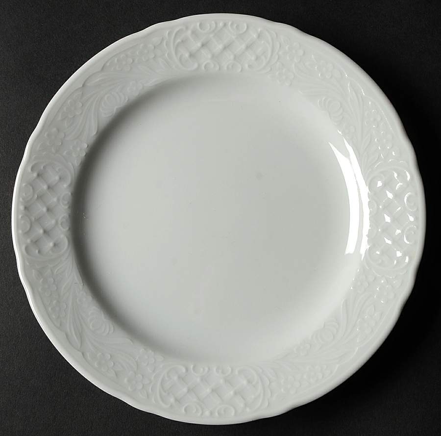 Old Dresden Bread & Butter Plate by Oscar De La Renta-1