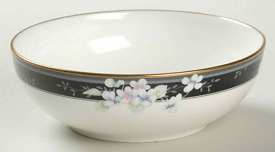 Refinement Black Fruit/Dessert (Sauce) Bowl by Oscar De La Renta-1
