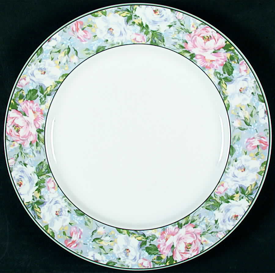 Rose Garden Dinner Plate by Oscar De La Renta-1