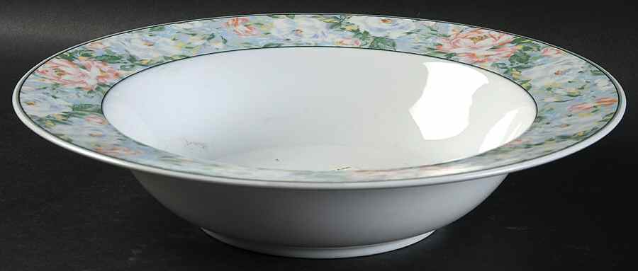 Rose Garden 10" Round Vegetable Bowl by Oscar De La Renta-1