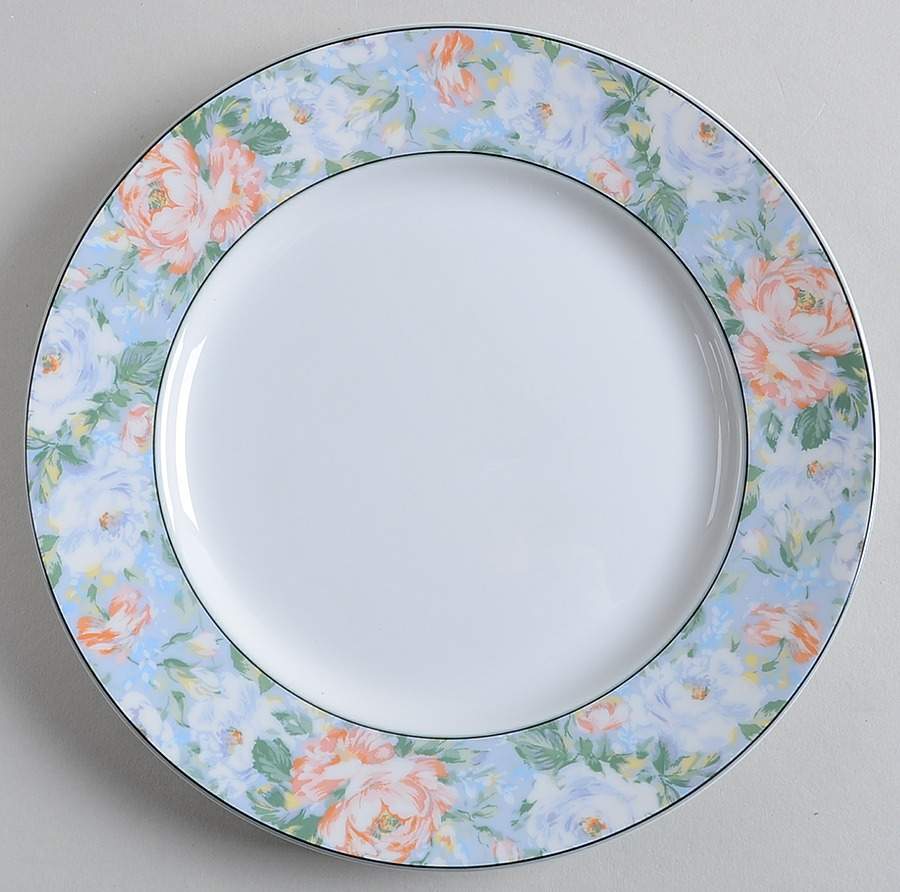 Rose Garden Salad Plate by Oscar De La Renta-1