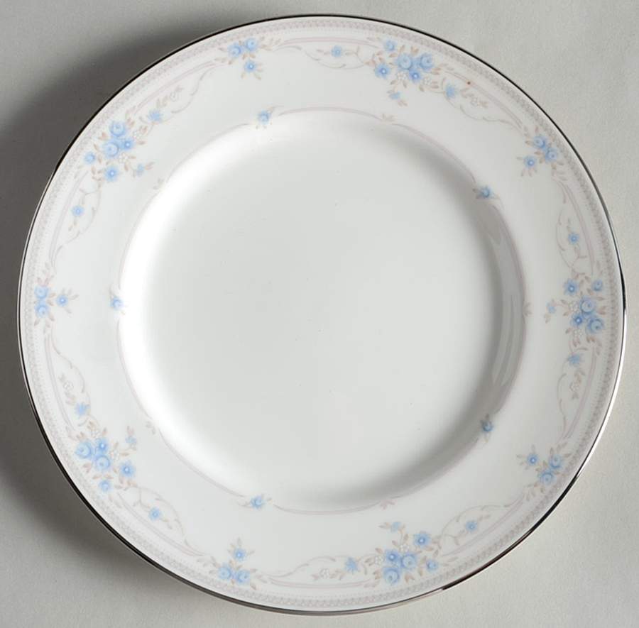 Rosanna Blue Salad Plate by Oscar De La Renta-1
