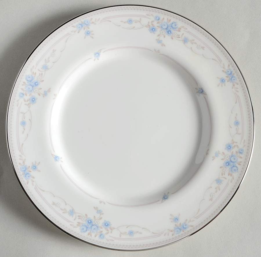 Rosanna Blue Bread & Butter Plate by Oscar De La Renta-1