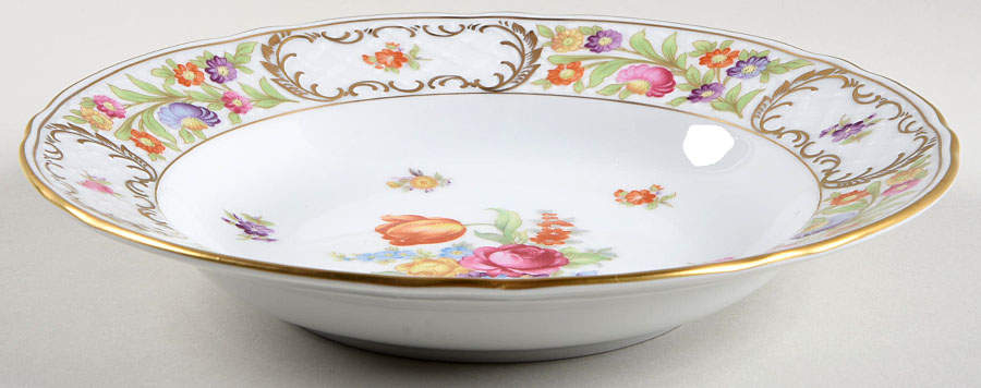 Royale Large Rim Soup Bowl by Oscar De La Renta-1