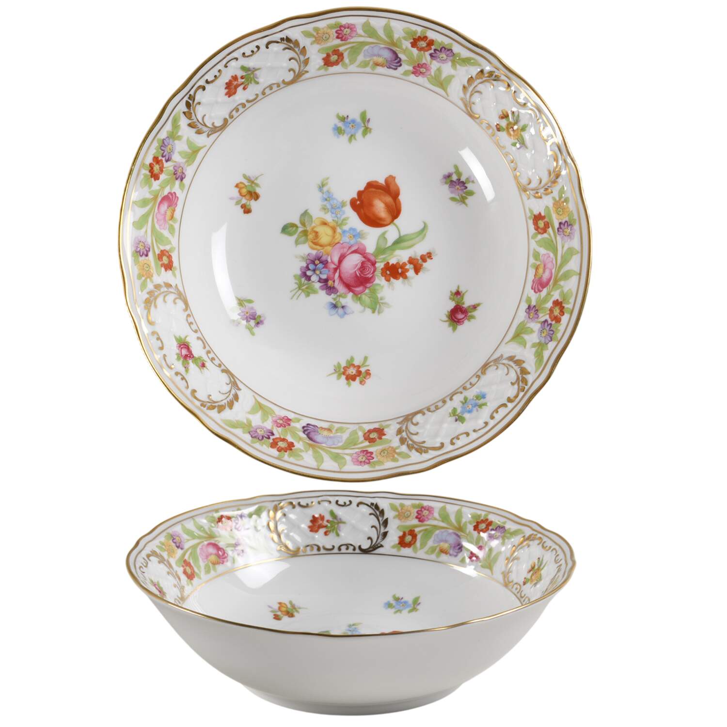 Royale 8" Round Vegetable Bowl by Oscar De La Renta-1