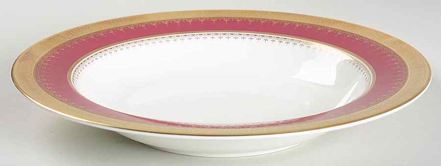 R.S.V.P. Large Rim Soup Bowl by Oscar De La Renta-1