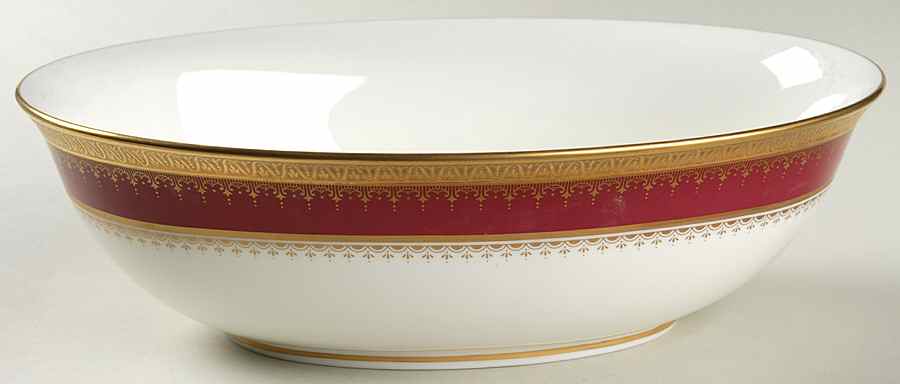 R.S.V.P. 9" Oval Vegetable Bowl by Oscar De La Renta-1