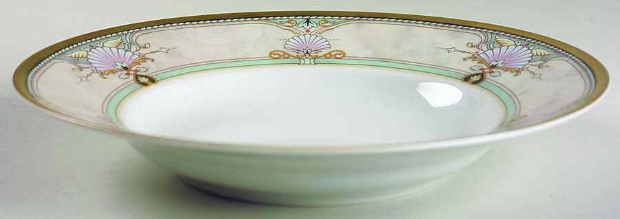 Seacrest Large Rim Soup Bowl by Oscar De La Renta-1