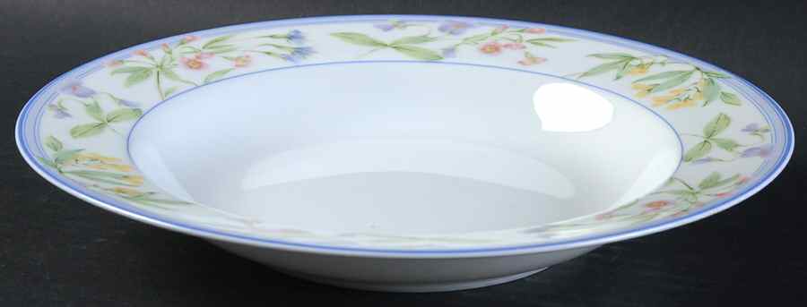 Spring Delight Rim Soup Bowl by Oscar De La Renta-1