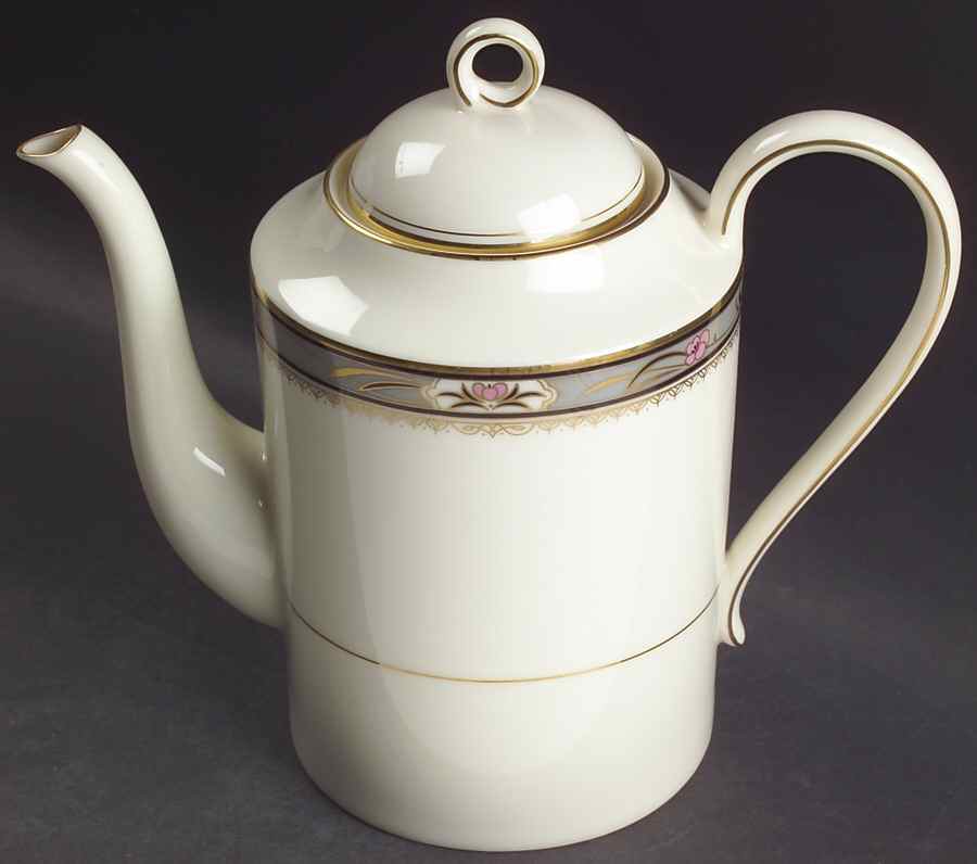 Swiss Chateau Coffee Pot & Lid by Oscar De La Renta-1