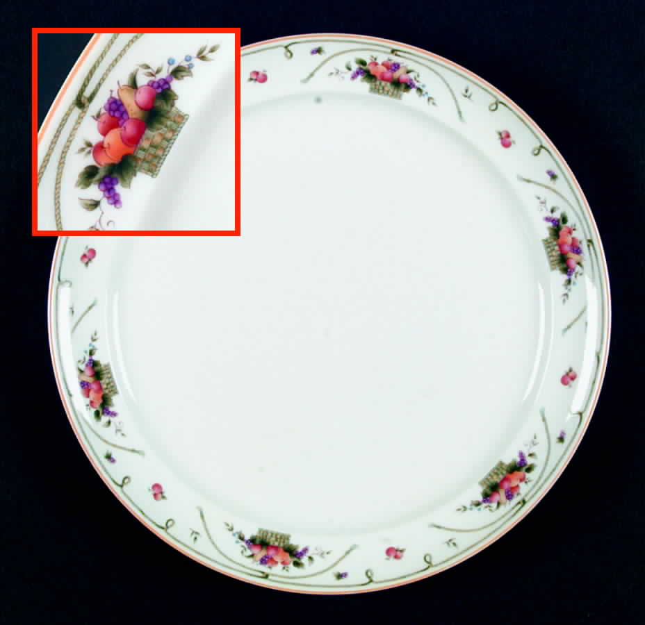 Temptation Dinner Plate by Oscar De La Renta-1