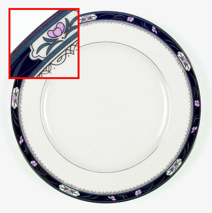 Villa Corsica Dinner Plate by Oscar De La Renta-1