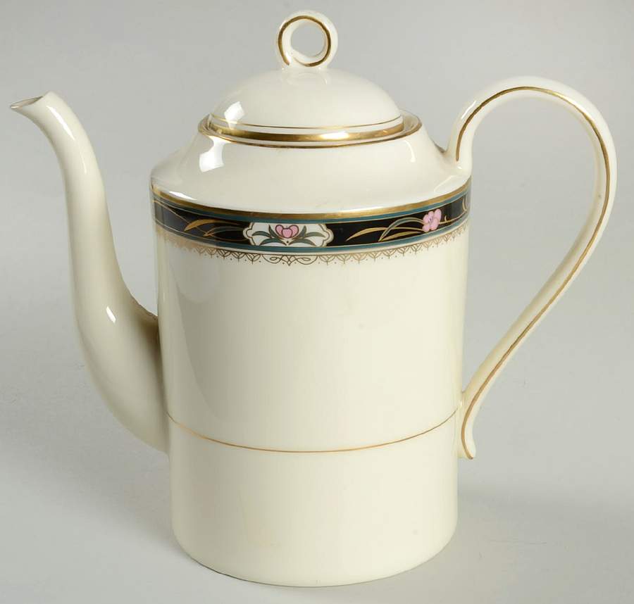 Villa Corsica Coffee Pot & Lid by Oscar De La Renta-1