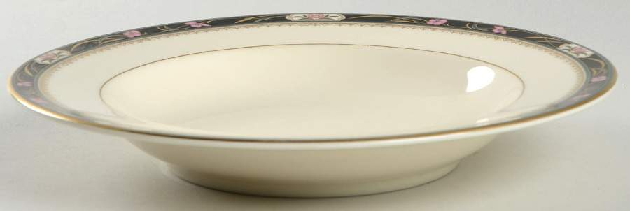 Villa Corsica Rim Soup Bowl by Oscar De La Renta-1