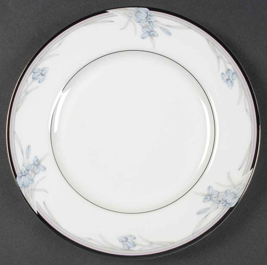 Vintage Blue Salad Plate by Oscar De La Renta-1
