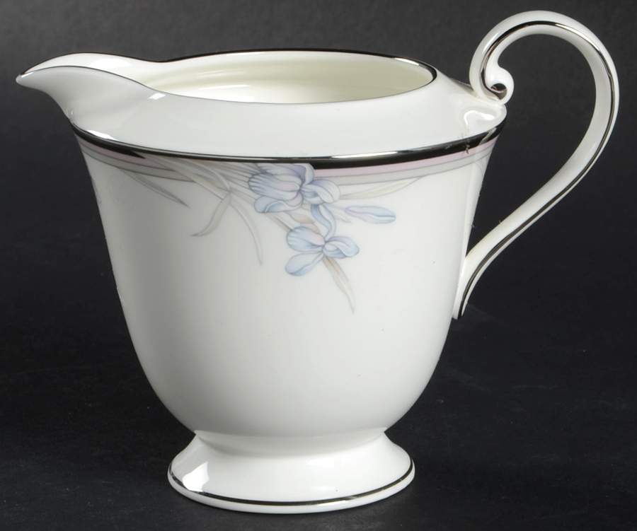 Vintage Blue Creamer by Oscar De La Renta-1