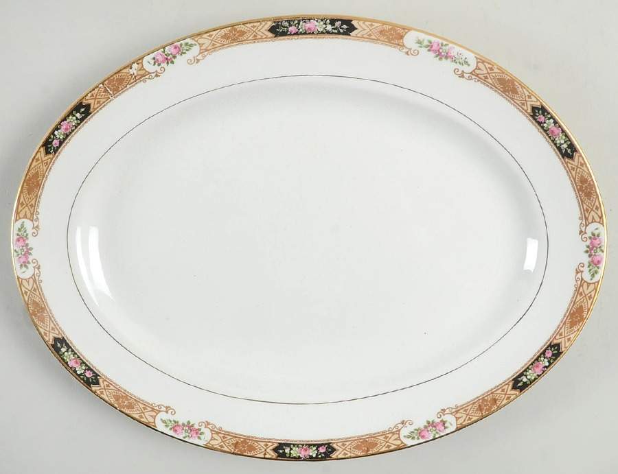 OST12 11" Oval Serving Platter by Ostrow-1