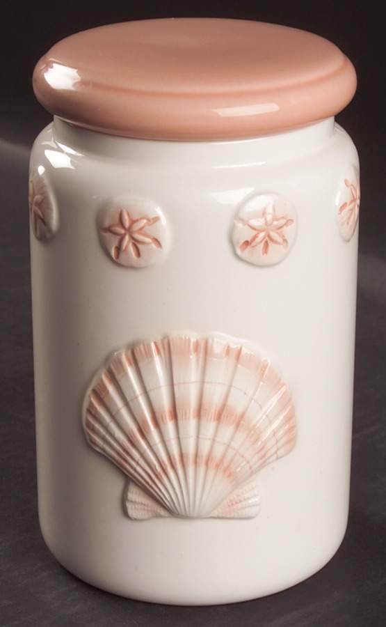 Beachcomber Medium Canister & Lid by Otagiri-1