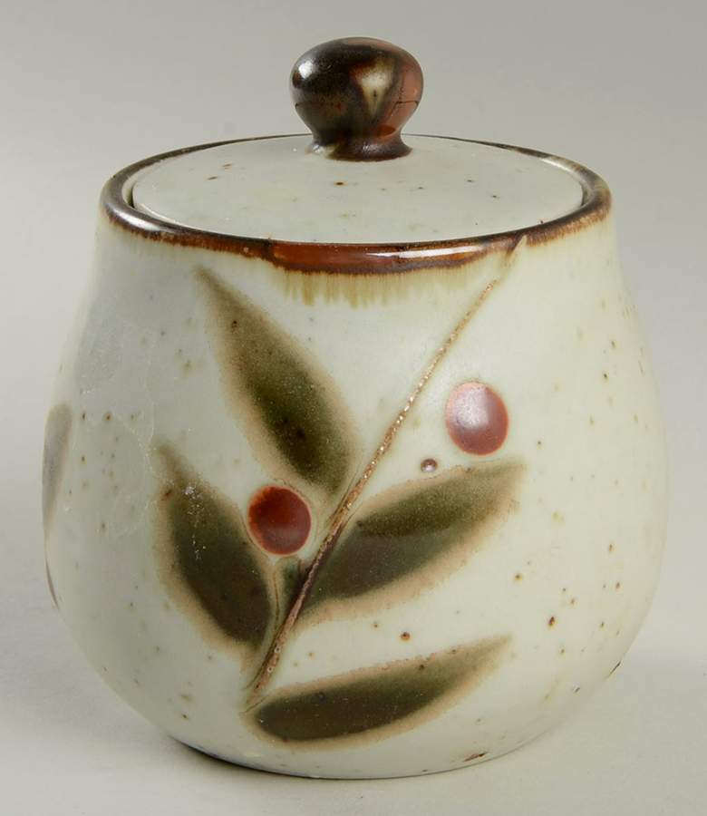 Bittersweet Sugar Bowl & Lid by Otagiri-1
