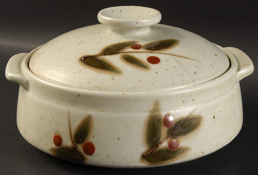 Bittersweet 1.5 Qt Round Covered Casserole by Otagiri-1