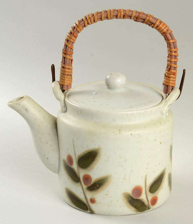 Bittersweet Teapot & Lid with Removable Top Handle by Otagiri-1