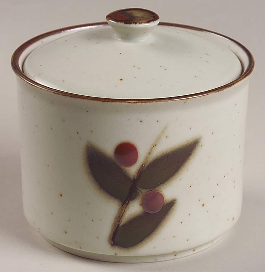 Bittersweet Sugar Bowl & Lid by Otagiri-1