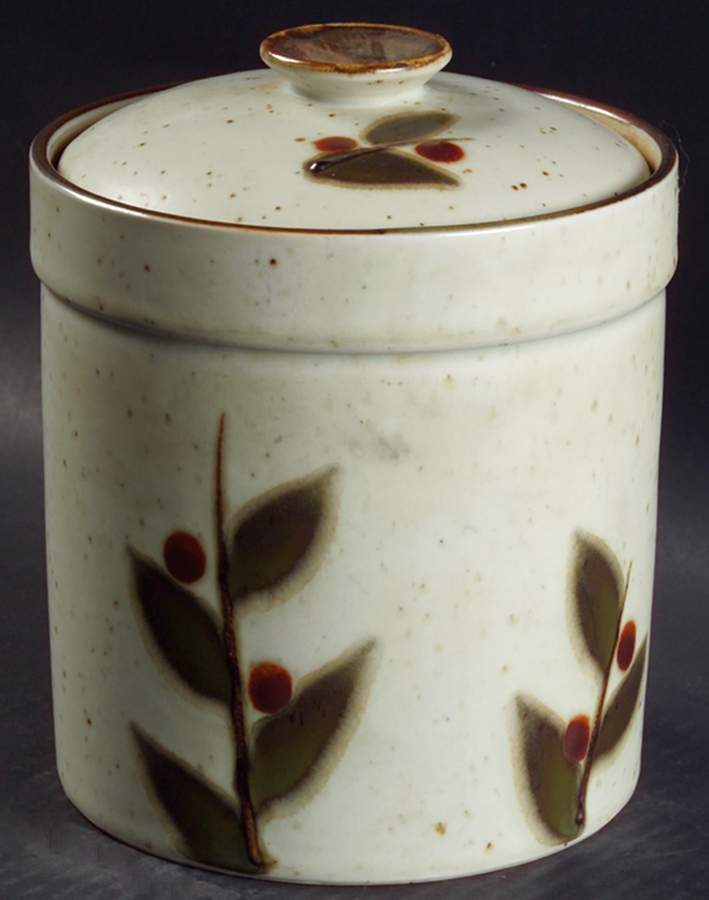 Bittersweet Medium Canister & Lid by Otagiri-1