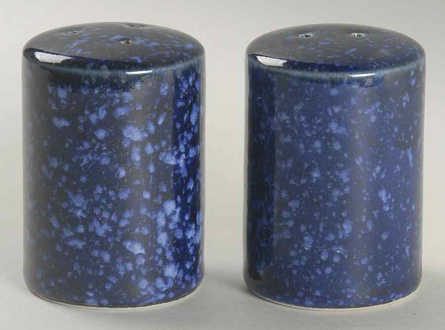 Blue Spackle Salt & Pepper Set by Otagiri-1