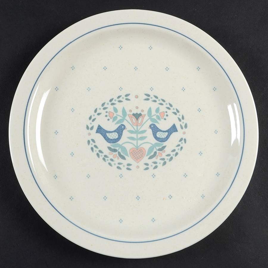 Bluebird Salad Plate by Otagiri-1