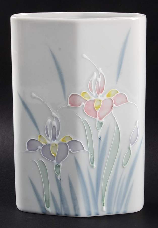 Floral Lite 6" Vase by Otagiri-1