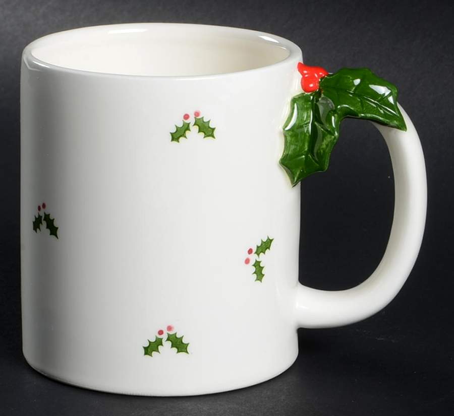 Holly Mug by Otagiri-1