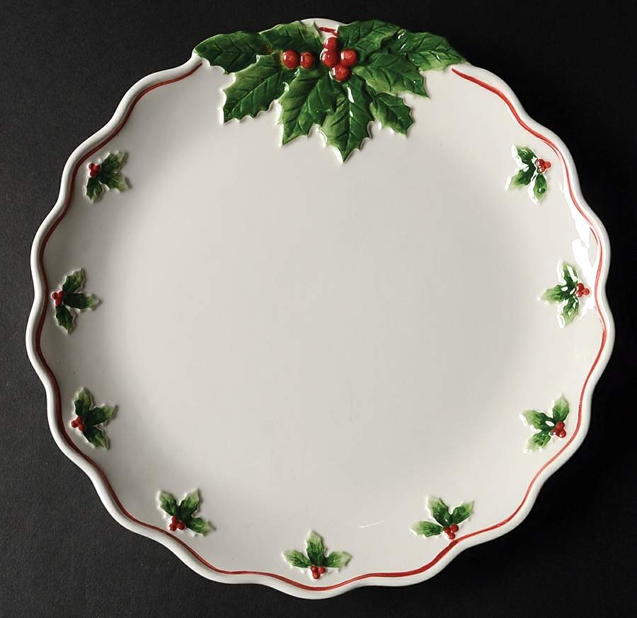 Holly Dinner Plate by Otagiri-1
