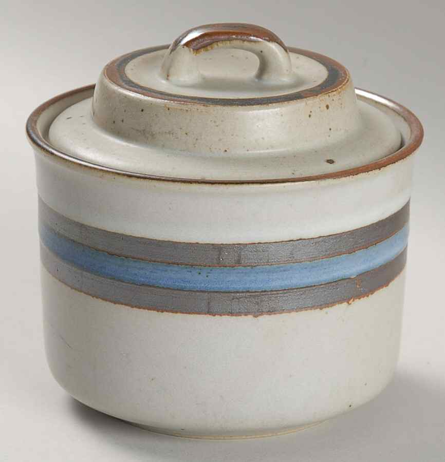 Horizon Sugar Bowl & Lid by Otagiri-1