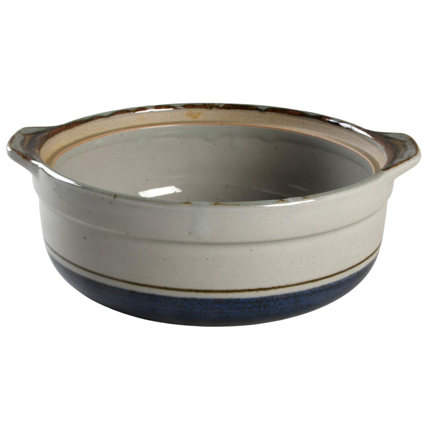 Mariner 2 Qt Round Covered Casserole No Lid by Otagiri-1