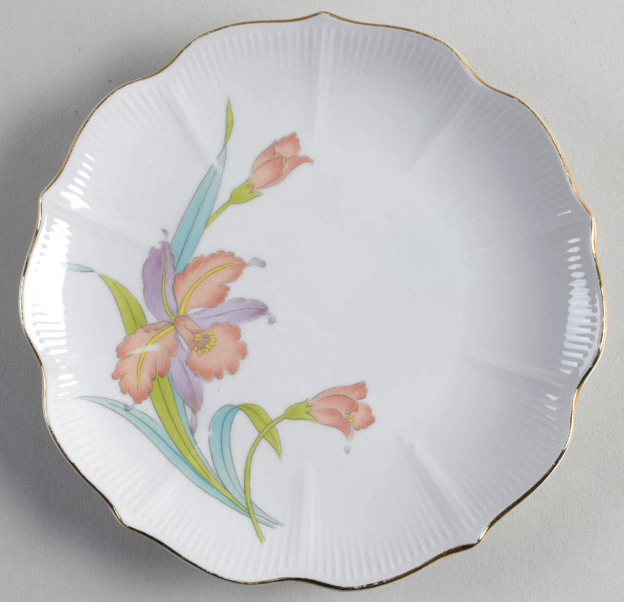Orchid Mist Salad Plate by Otagiri-1