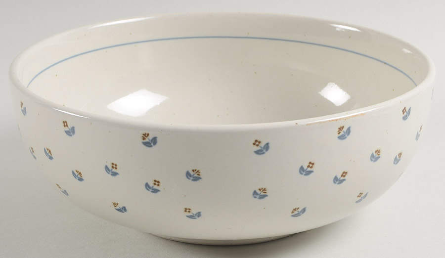 Petite Rose 8" Round Vegetable Bowl by Otagiri-1