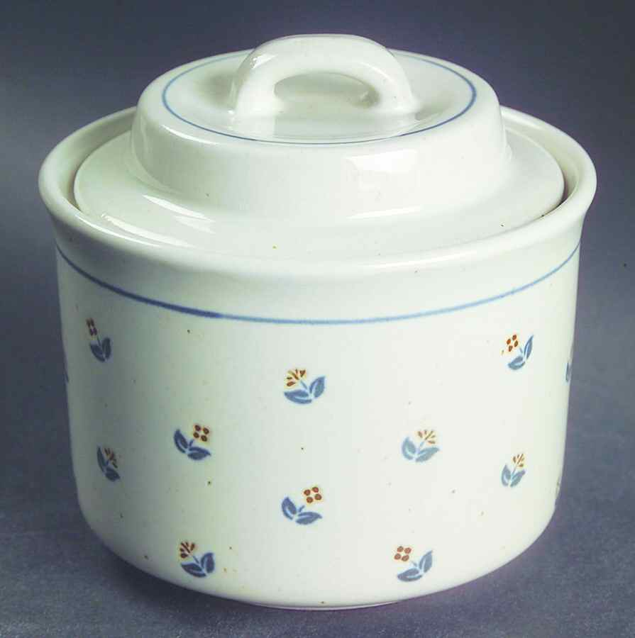 Petite Rose Sugar Bowl & Lid by Otagiri-1
