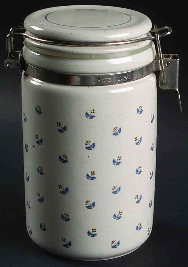 Petite Rose 7" Storage Jar & Lid by Otagiri-1